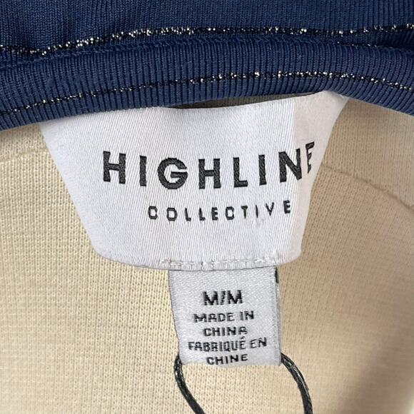 Highline Collective • Striped Tie Front Long Sleeve Top - Picture 5 of 8